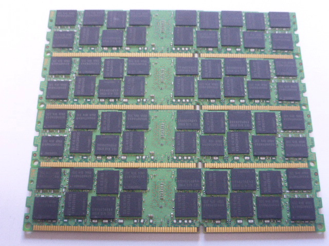  memory server personal computer for low voltage 1.35V Samsung PC3L-12800R(DDR3L-1600R) ECC Registered 16GBx4 sheets total 64GB start-up has confirmed. 