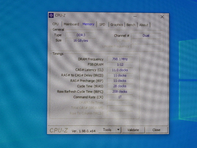 メモリ サーバーパソコン用 低電圧 1.35V SK hynix PC3L-12800R(DDR3L-1600R) ECC Registered 8GBx2枚 合計16GB 起動確認済みです_画像5