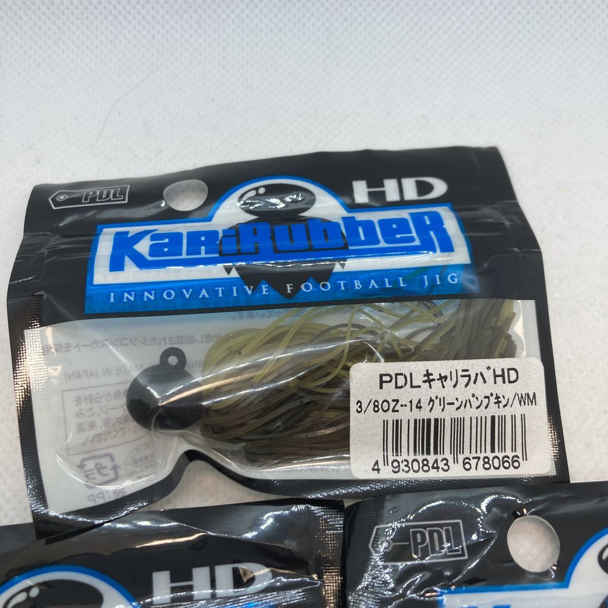 ★新品 未使用 送料無料★③ TIEMCO PDL キャリラバ HD ジグ 3/8oz 3個セット KariRubber キャリル 琵琶湖 ラバージグ ティムコ ラバジ_画像3