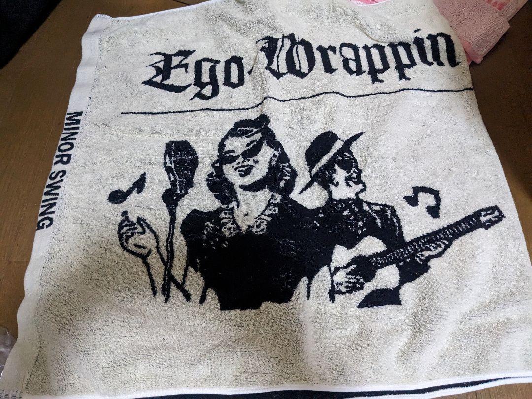 EGO-WRAPPIN' エゴラッピン　10周年グッズ 2010年 バスタオル_画像1