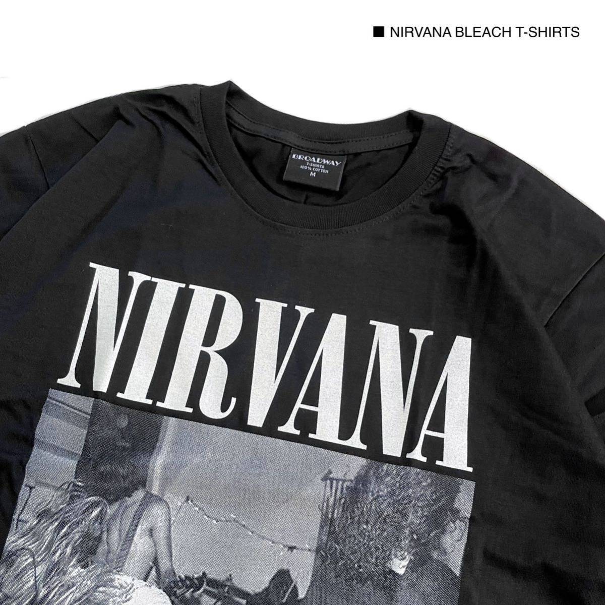 新品 Mサイズ ニルヴァーナ NIRVANA 半袖 Tシャツ ロック バンドT カートコバーン Tee_半袖 Tシャツ