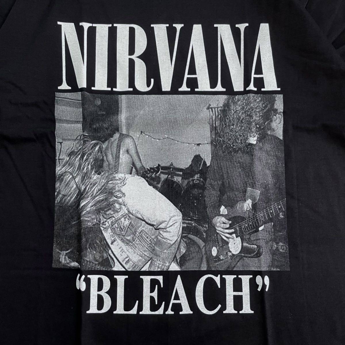 新品 Mサイズ ニルヴァーナ NIRVANA 半袖 Tシャツ ロック バンドT カートコバーン Tee_ロック バンドT