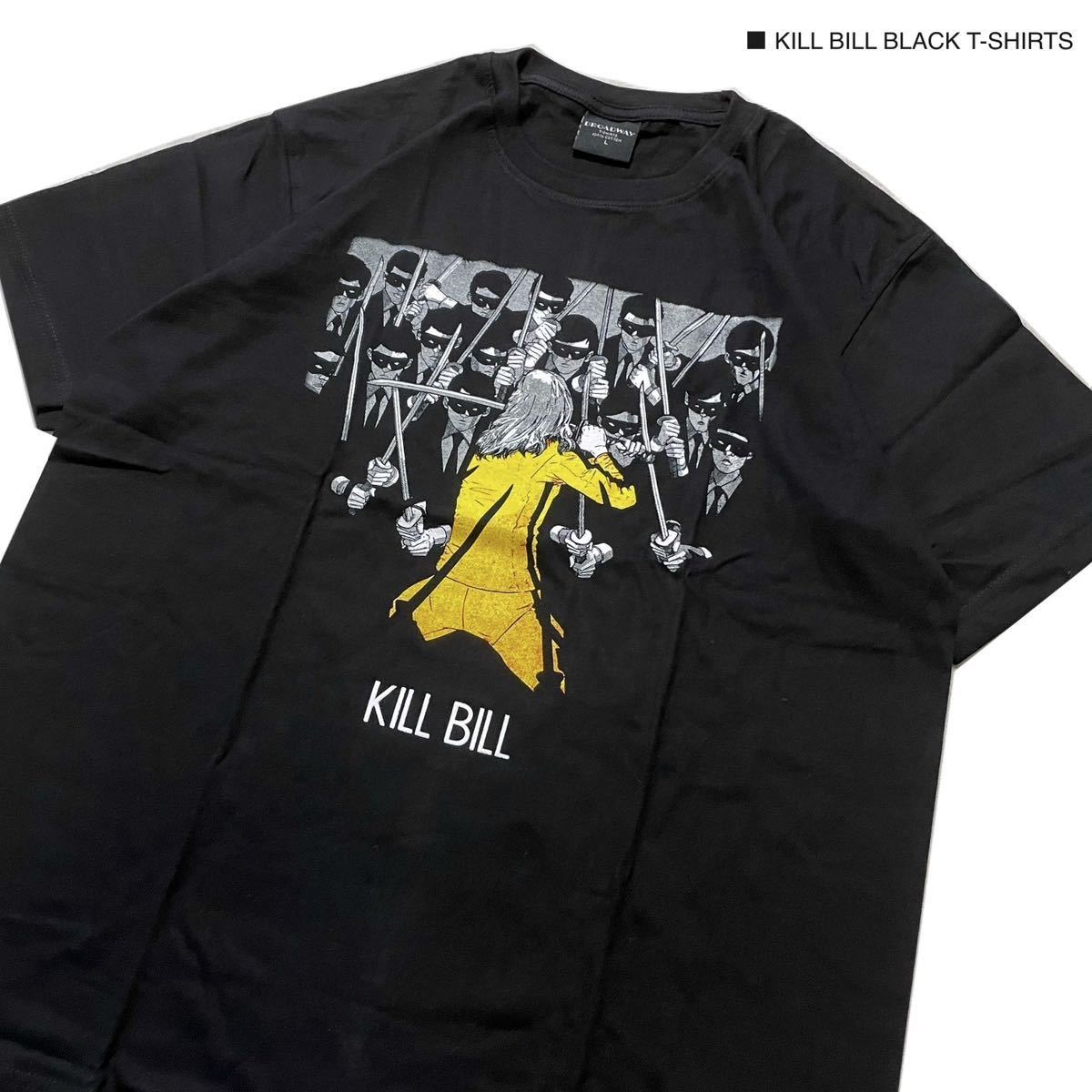 新品 Lサイズ 海外映画 キルビル KILL BILL 半袖 Tシャツ ロック バンドT アメコミ シャツ_半袖 Tシャツ
