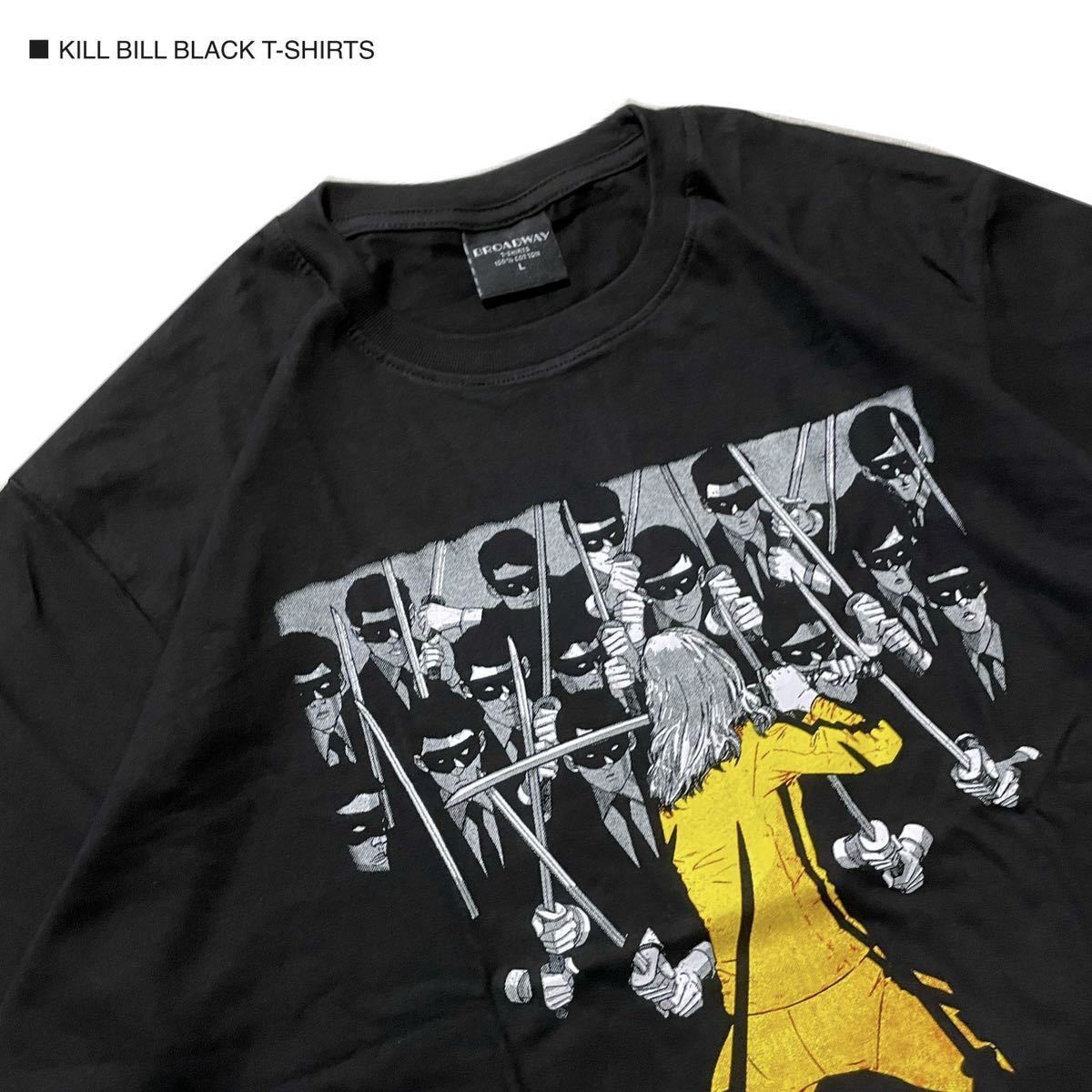 新品 Lサイズ 海外映画 キルビル KILL BILL 半袖 Tシャツ ロック バンドT アメコミ シャツ_キルビル KILL BILL