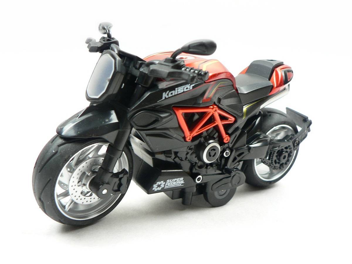 Kawasaki風 オートバイク スケール モデル・新品・即決！_画像1