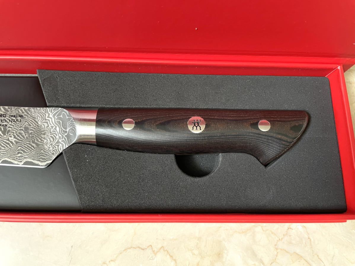 送料無料！新品未使用 ZWILLING ツヴィリング タクミ カービングナイフ 230mm 日本製 ツヴィリング J.A. ヘンケルス_画像7