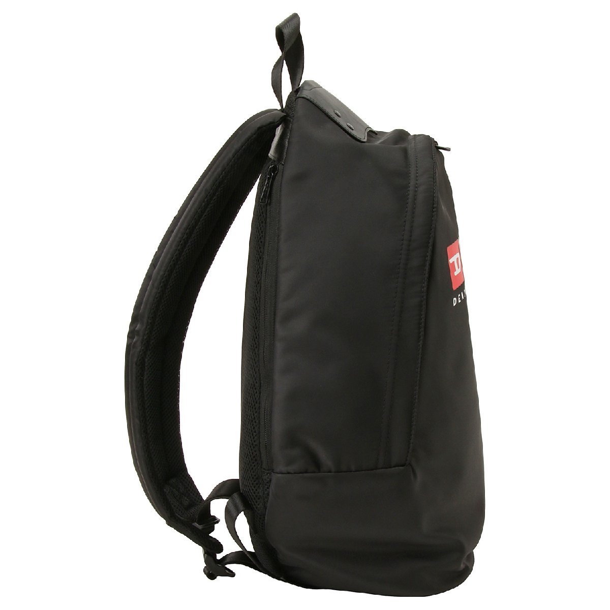 ディーゼル バックパック DIESEL X09550 P5480 T8013 ロゴプリント リュックサック ブラック メンズ RINKE BACKPACK_画像4