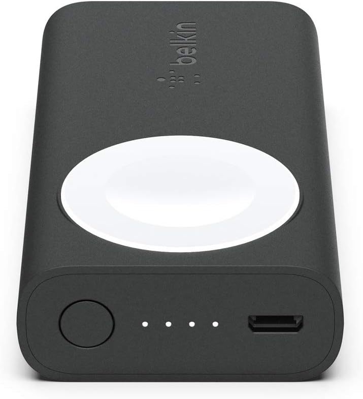 Belkin Apple Watch用 モバイルバッテリー Series 7/6/5/4/3/2/1/SE対応 2200mAh ブラック BOOST CHARGE F8J233BTBLK-A_画像3