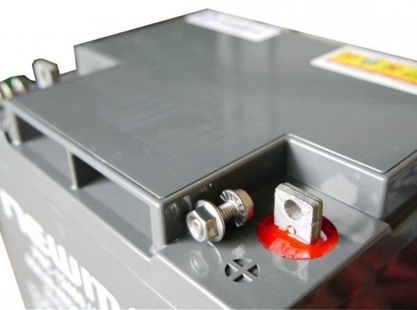 PNC12400【新品】単品　日立純正バッテリー　HC38、SC38互換品　セニアカー、電動カート、制御弁式_画像10