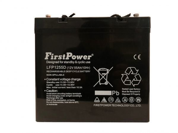 【西濃営止送料無料】【新品】LFP1255D 55AH EB35ディープサイクル_画像4