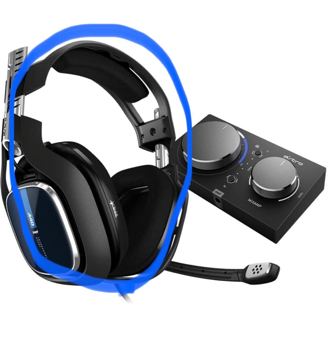ASTRO Gaming PS5 ヘッドセット A40TR mixampなし