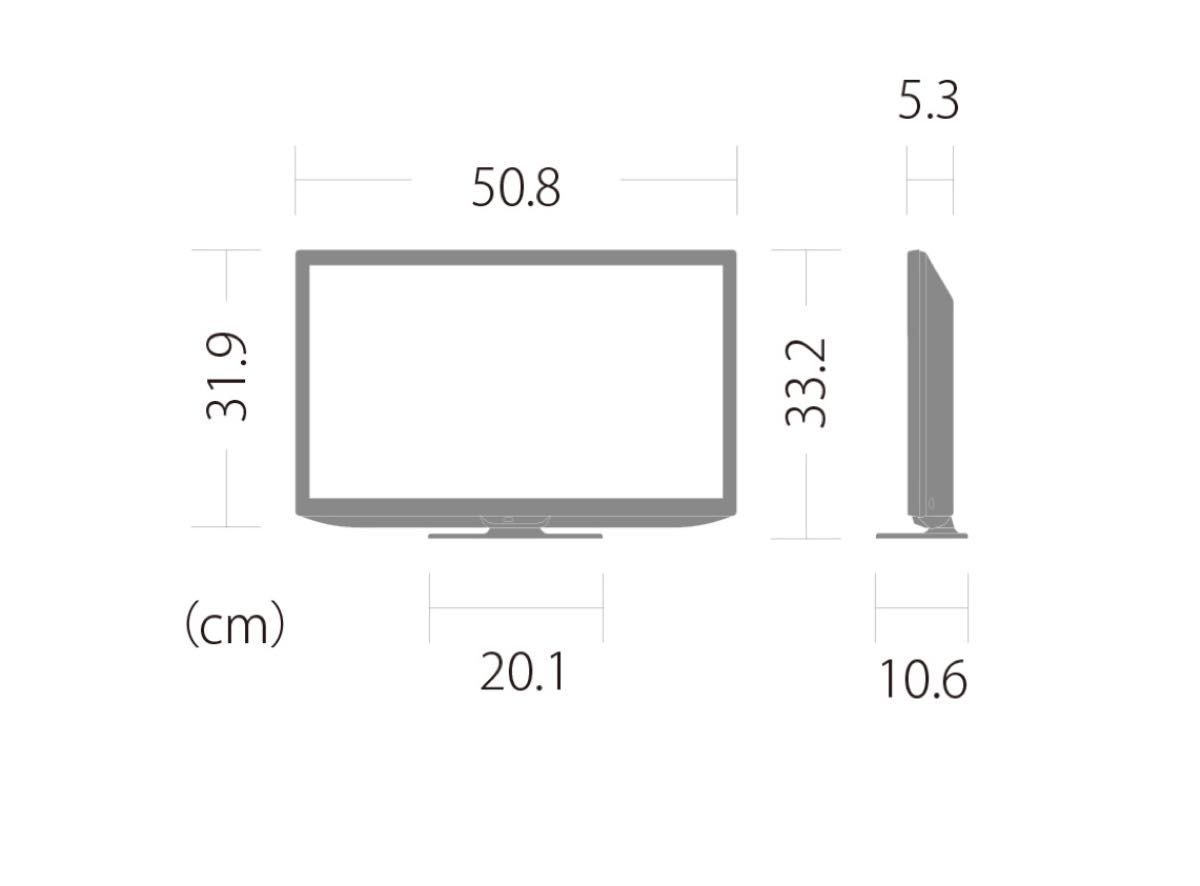 美品】SHARP 液晶テレビ AQUOS 2T-C22DE-B [22インチ ブラック系 美品】SHARP 液晶テレビ AQUOS 2T-C22DE-B [22インチ ブラック系