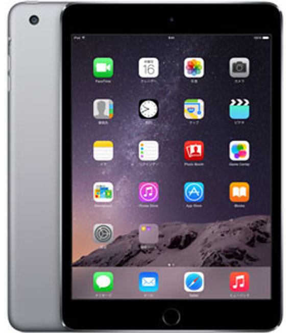 特価】 iPadmini3 スペースグレイ【安心… Wi-Fiモデル 7.9インチ[64GB