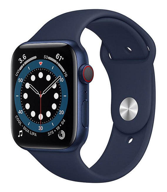 卸し売り購入 Series6[44mm セルラー]アルミニウム ブルー Apple Watch