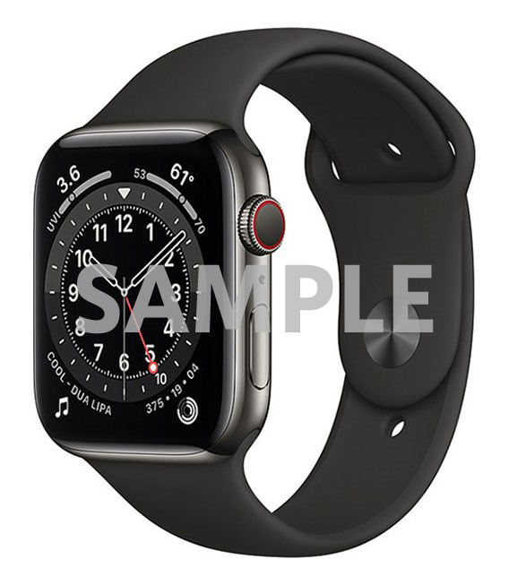 Series6[44mm セルラー]ステンレススチール Apple Watch A2376…