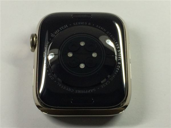 Series6[44mm セルラー]ステンレススチール ゴールド Apple Wa…_画像5