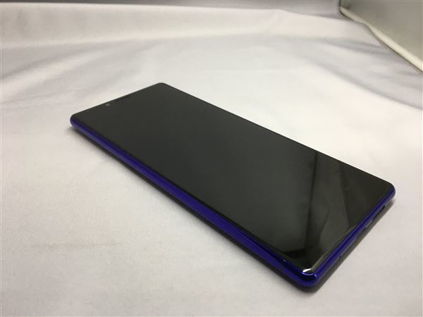 Xperia 1 802SO[64GB] SoftBank パープル【安心保証】_画像3