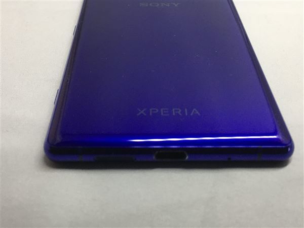 Xperia 1 802SO[64GB] SoftBank パープル【安心保証】_画像5