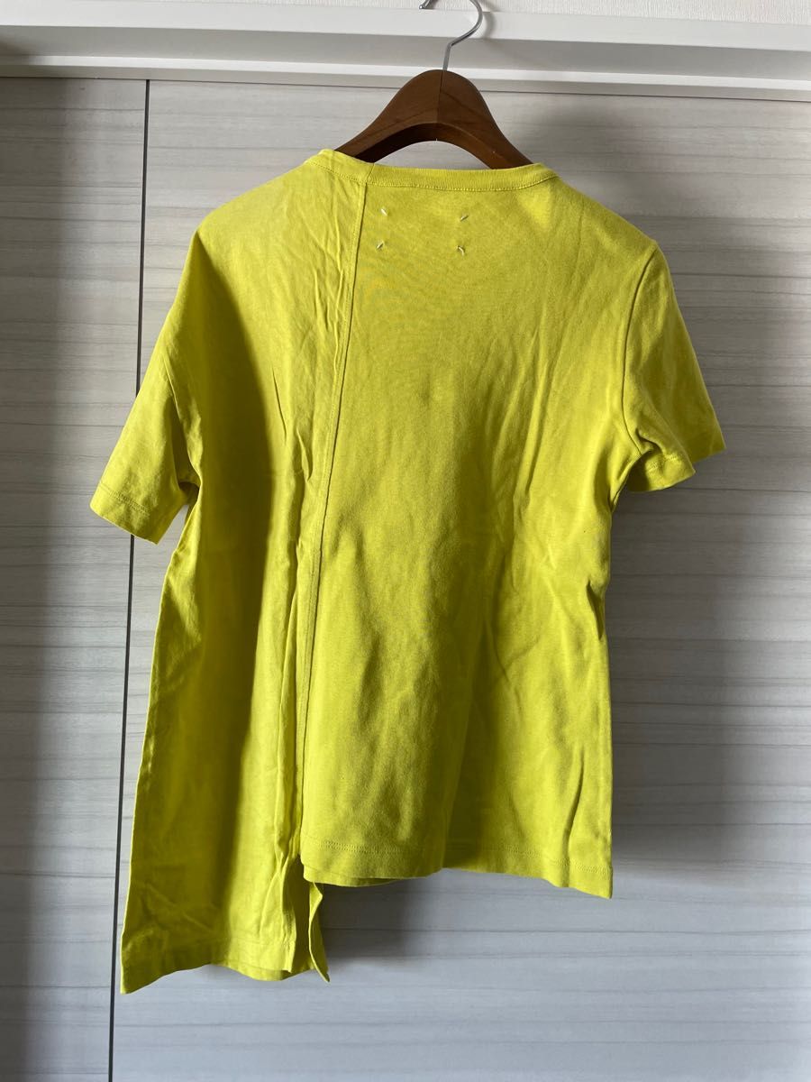 マルタン マルジェラ アシンメトリーデザイン Tシャツ 半袖Tシャツ