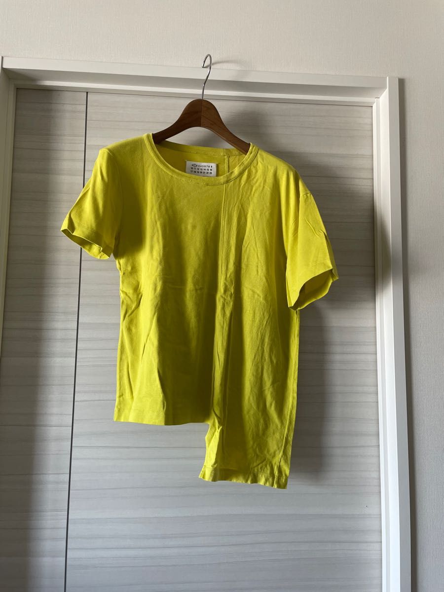 マルタン マルジェラ アシンメトリーデザイン Tシャツ 半袖Tシャツ トップス