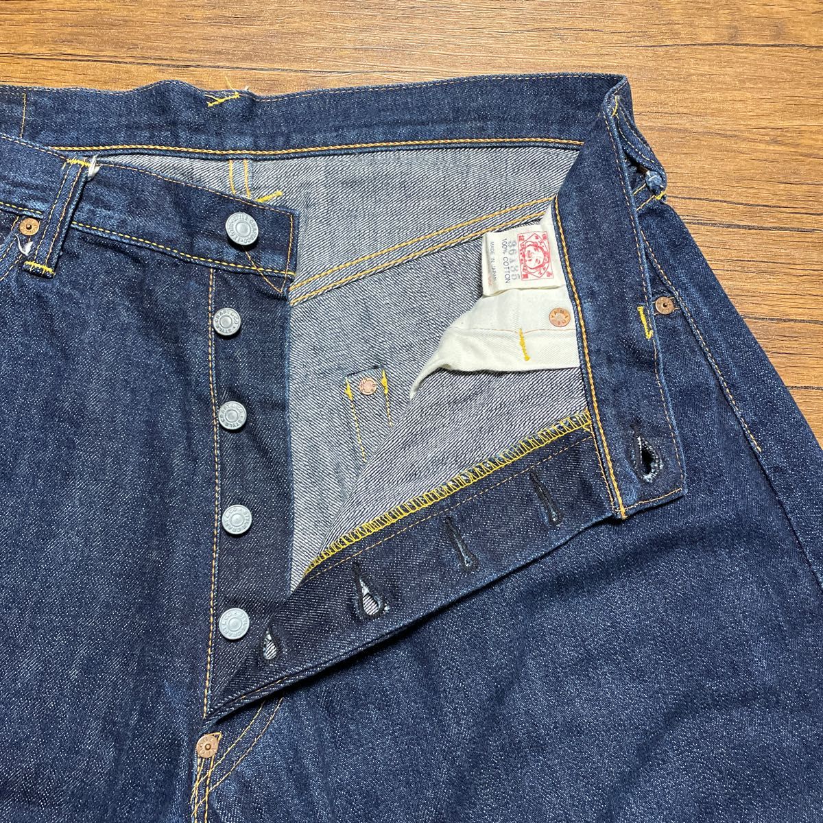 EVISU』 エヴィス エビスジーンズ 大黒 No 2 lot 2001 W36L35 EVISU』 エヴィス エビスジーンズ 大黒 No 2 lot 2001 W36L35