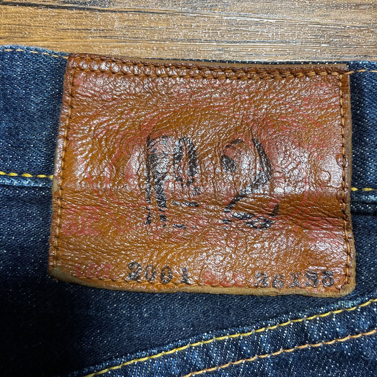 EVISU』 エヴィス エビスジーンズ 大黒 No 2 lot 2001 W36L35 EVISU』 エヴィス エビスジーンズ 大黒 No 2 lot 2001 W36L35