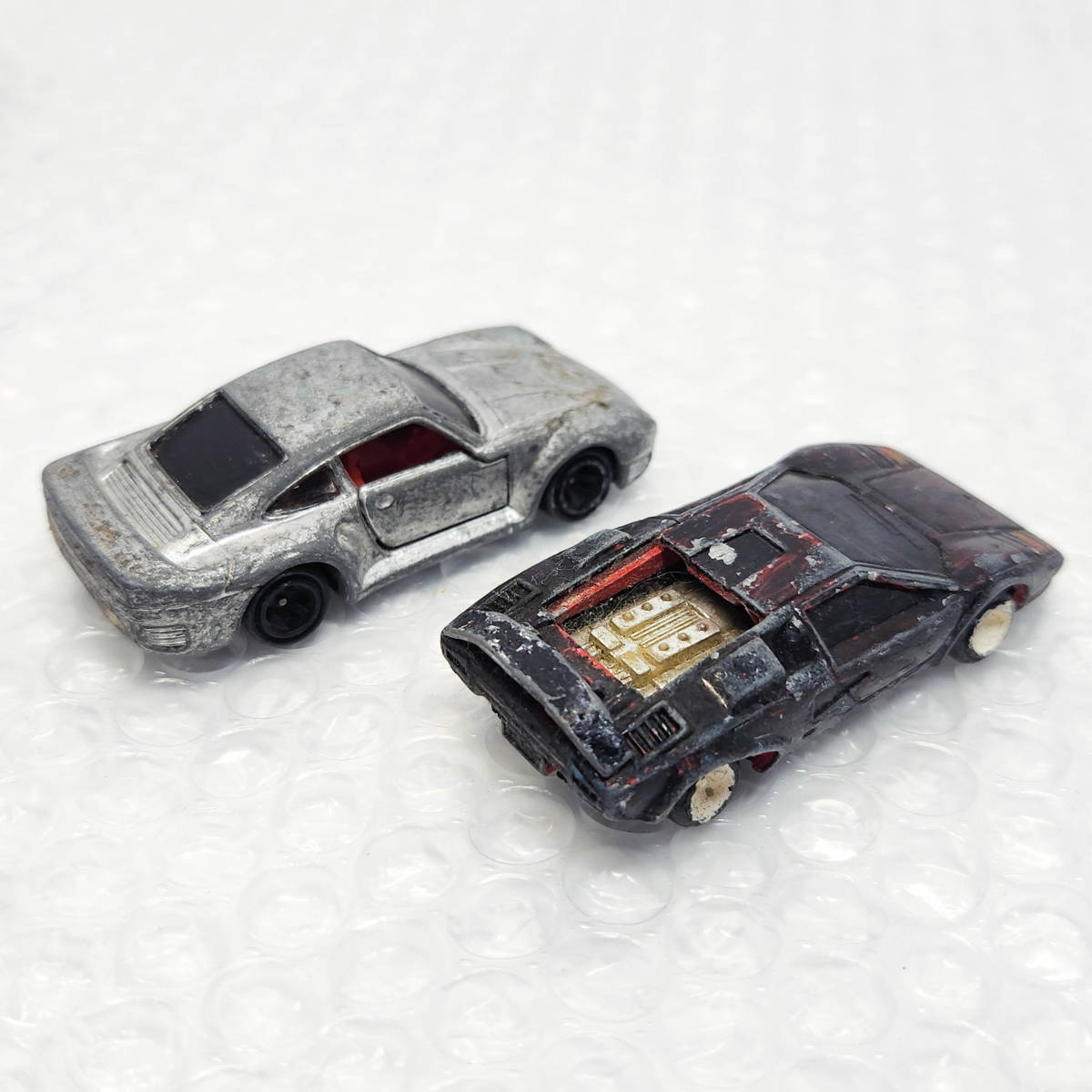 [ST-01898] トミカ 日本製 セット ランボルギーニ カウンタック カマロ アルピーヌ ポルシェ 青箱 外国車 TOMICA ミニカー 模型 まとめて_画像3