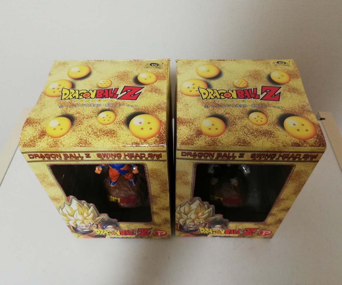 新品未開封 希少 レア ドラゴンボールZ スイングヘッド セカンド DRAGON BALL Z SWING HEAD 2nd ロゴ入り ベジット 超孫悟空 ２個 セット_画像4