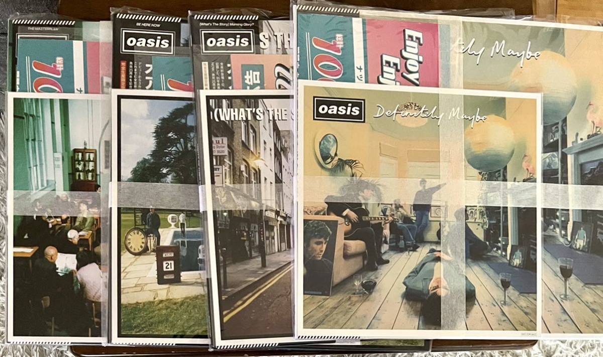 未開封 オアシス Oasis Be here now, Morning glory, Master plan 全4