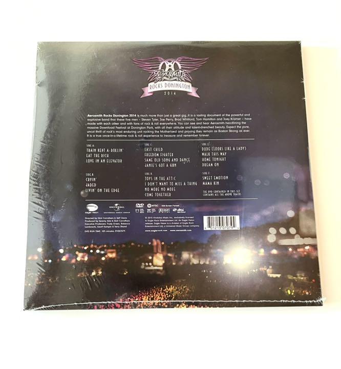 未開封 Aerosmith Rocks Donington エアロスミス U.S 2015年 発売 初回・限定盤