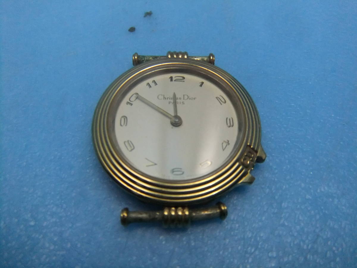 J745　クリスチャンディオール　腕時計　plaque or G20M 46.15.02　レディース_画像3