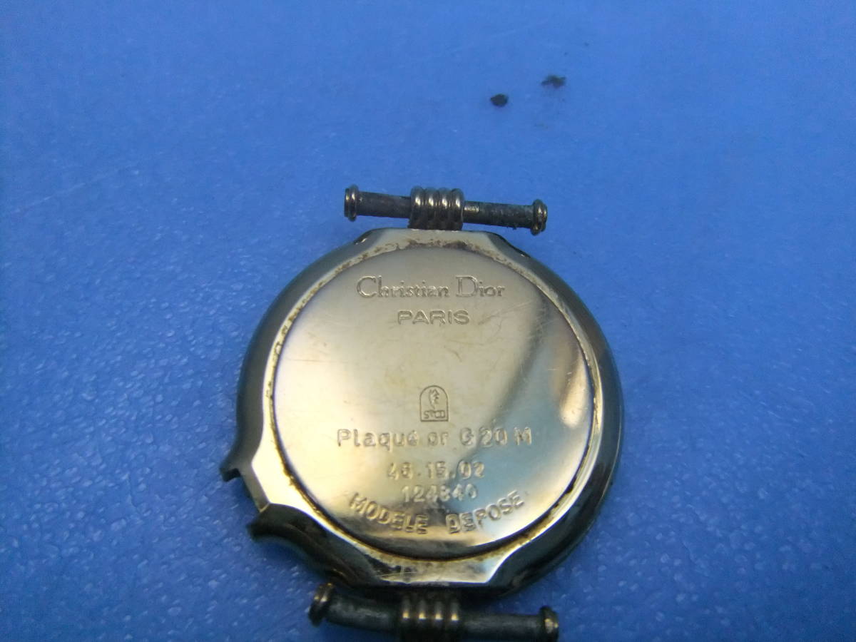 J745　クリスチャンディオール　腕時計　plaque or G20M 46.15.02　レディース_画像5
