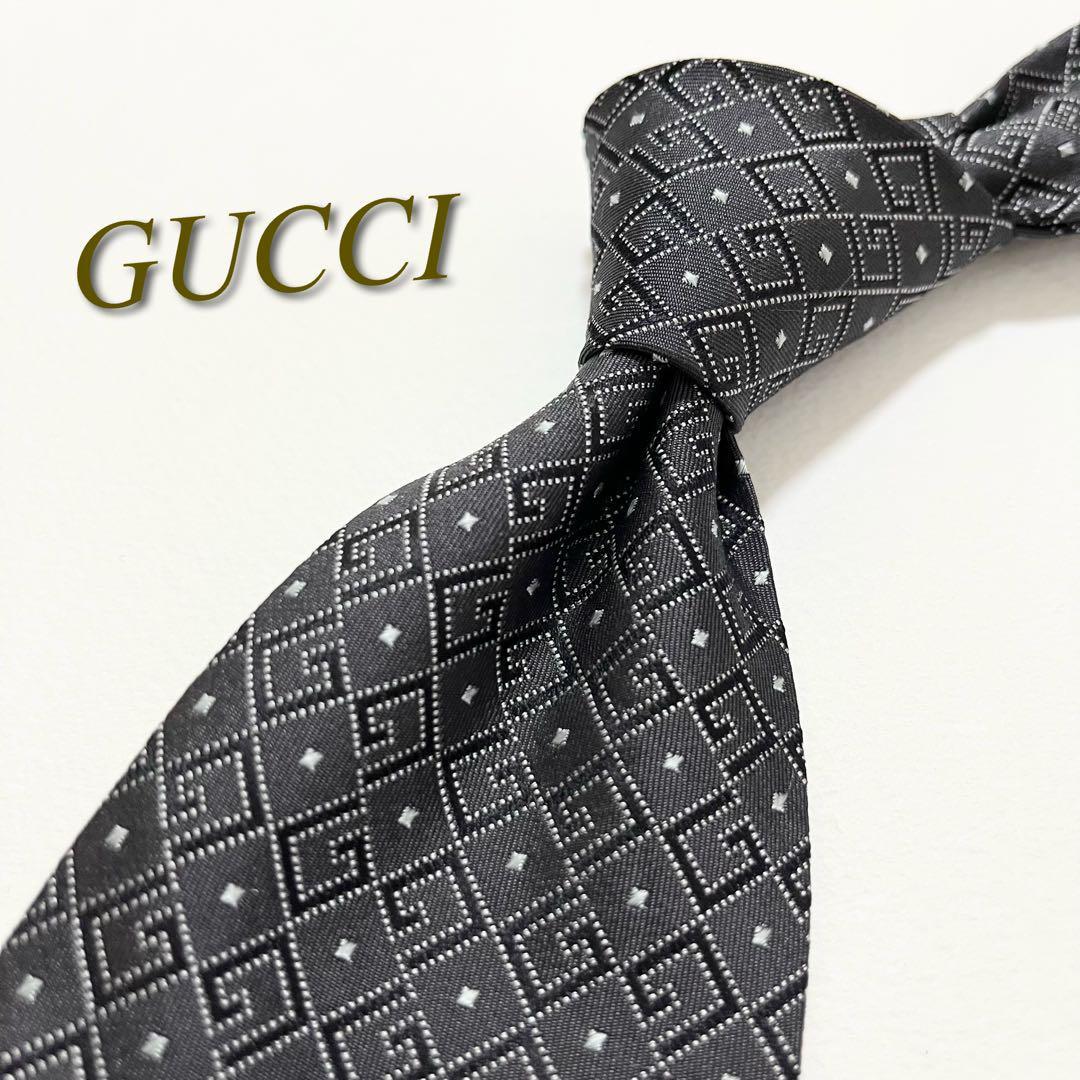 [ прекрасный товар ]GUCCI Gucci галстук общий G рисунок GG шелк Италия производства мужской костюм образец рисунок one отметка Logo высокий бренд высококлассный бренд Logo 