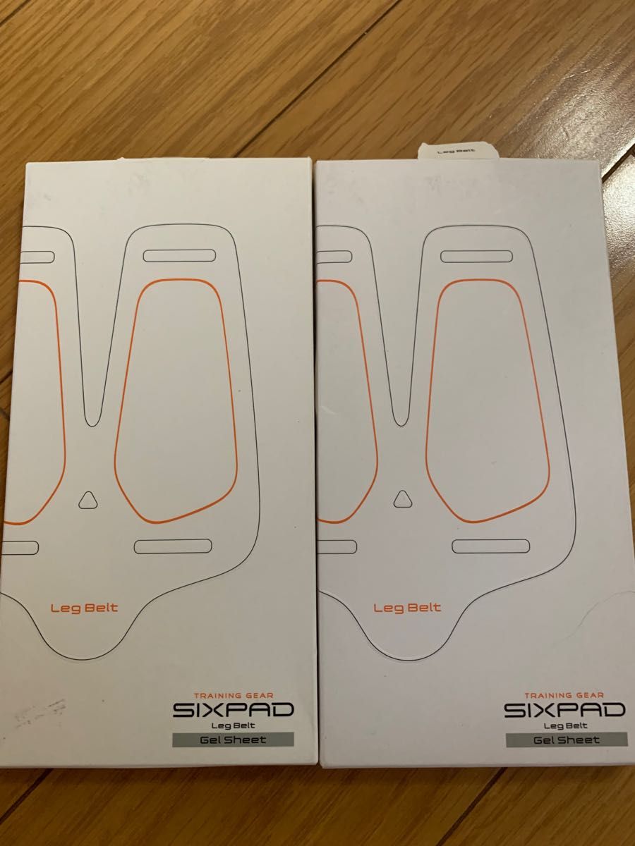 MTG SIXPAD シックスパッド レッグベルト 高電導ジェルシート2個セット