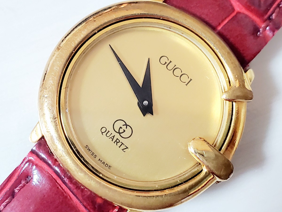 GUCCI グッチ Gフェイスウォッチ【32 3600 762】ゴールドカラー