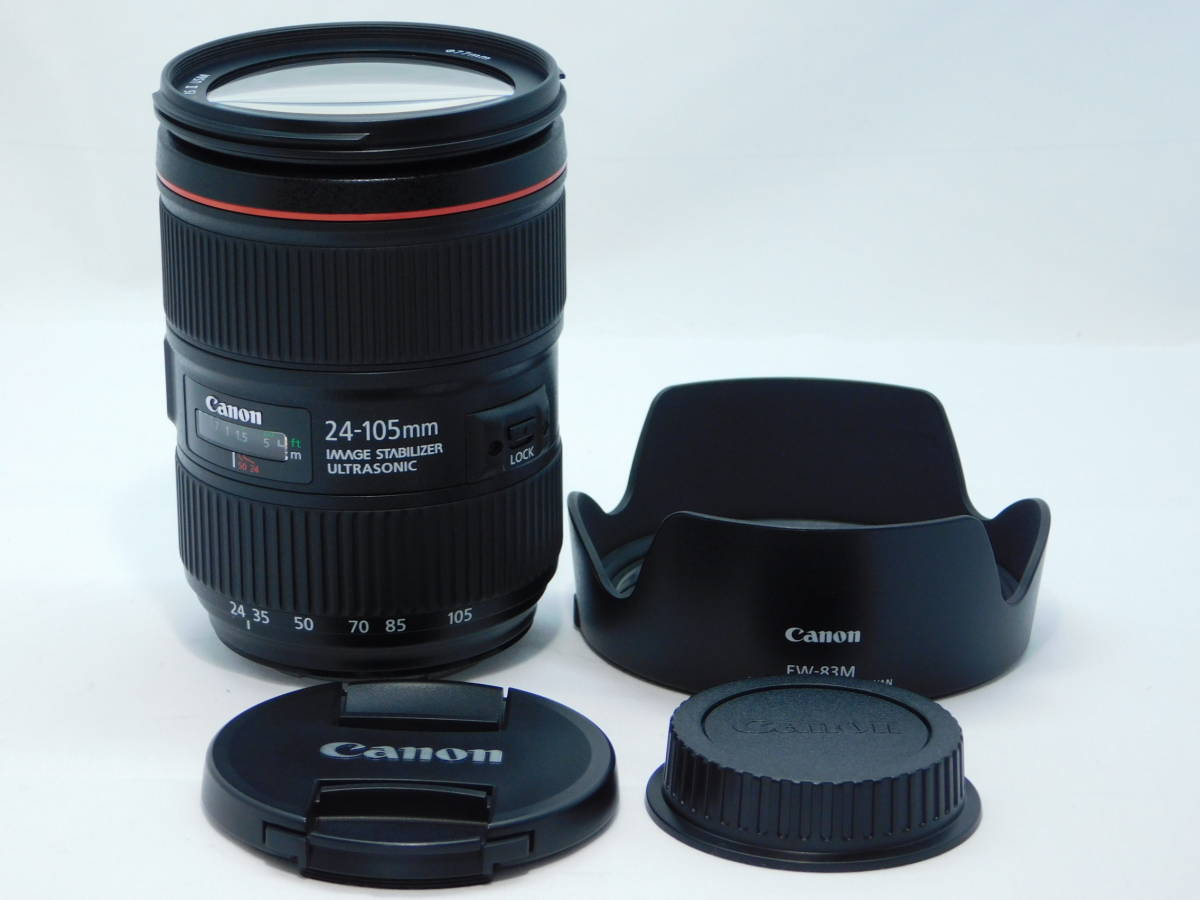 最新作の IS F4L EF24-105mm キヤノン Canon □極上品□ II ＃7327