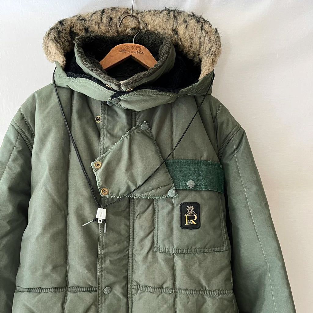 レア! 70s LL Bean × RefrigiWear 筆記タグ キルティング ジャケット L USA製 ビンテージ 70年代 LLビーン オリジナル ヴィンテージ