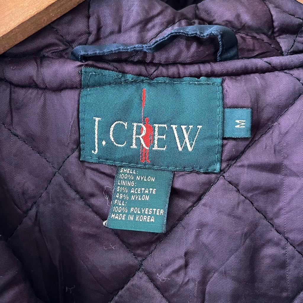 黒! 80s 90s J.CREW 巨人タグ ナイロン アノラック M ブラック ビンテージ 80年代 90年代 Jクルー ハーフジップ パーカー プルオーバー