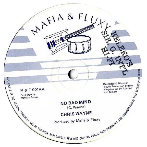 Chris Wayne - Road Block / No Bad Mind G314_画像2