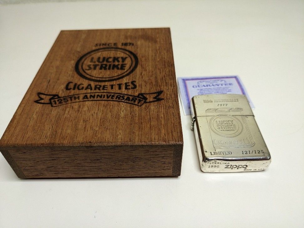 Zippo LUCKY STRIKE/ラッキーストライク 125周年記念/125個限定 Zippo LUCKY STRIKE/ラッキーストライク 125周年記念/125個限定