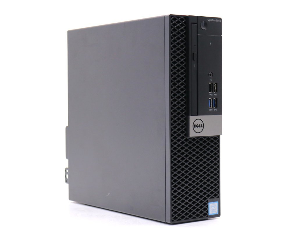 DELL OptiPlex 5050 SFF Core i3-7100 3.9GHz 8GB 256GB(新品SSD) HDMI/DisplayPort x2出力 DVD-ROM Windows10 Pro 64bit_画像1