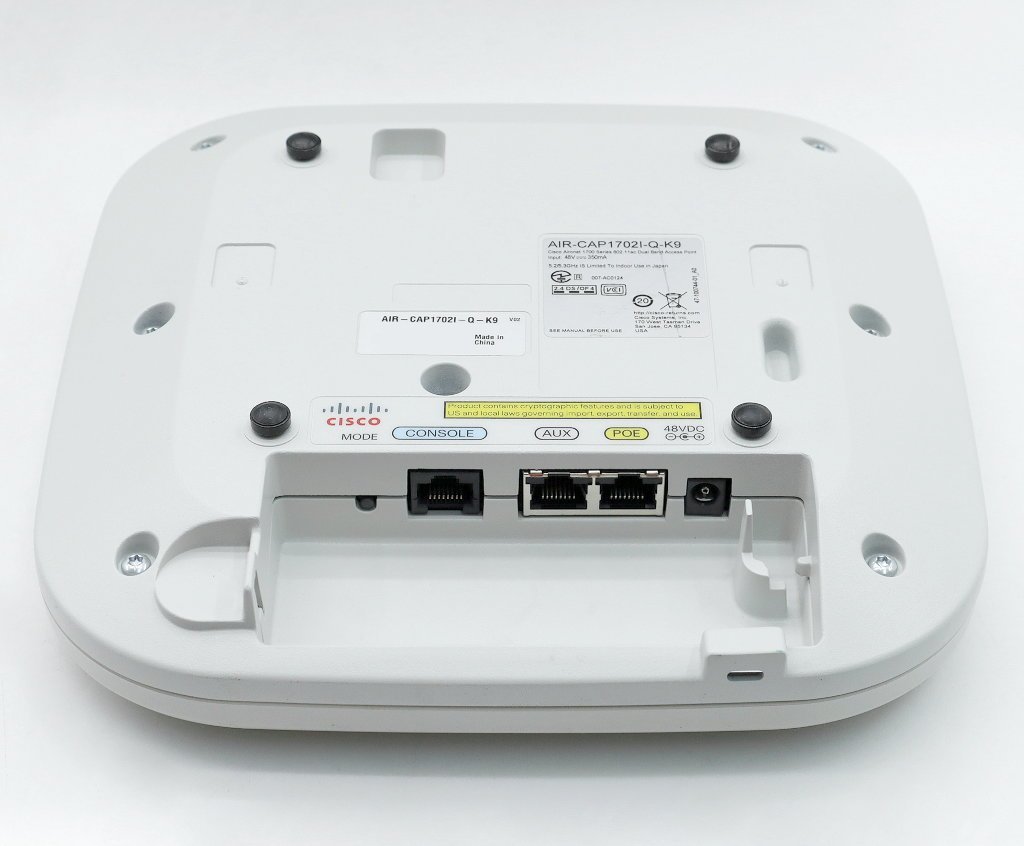 【20台セット】cisco Aironet AIR-CAP1702I-Q-K9 Aironet 1700i シリーズ Wi-Fiアクセスポイント 内蔵アンテナモデル 802.11ac PoE受電対応_画像3