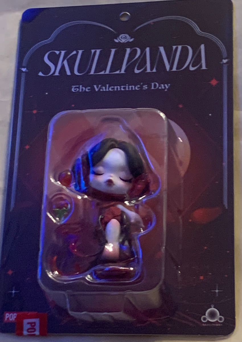Skullpanda バレンタイン　限定　POPMART バレンタインデー　ブリスター　ポップマート　pop mart スカルパンダ　フィギュア