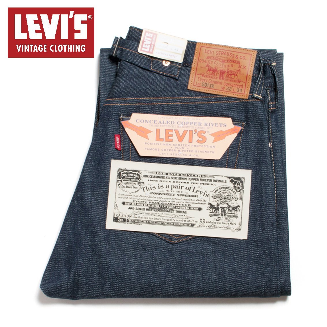 未使用品 LEVI'S VINTAGE CLOTHING リーバイス ヴィンテージ