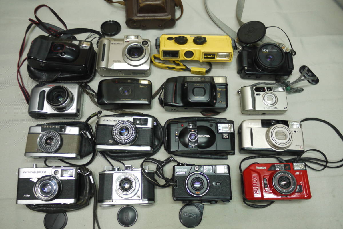 古い コンパクトカメラ等 台セット オリンパス
