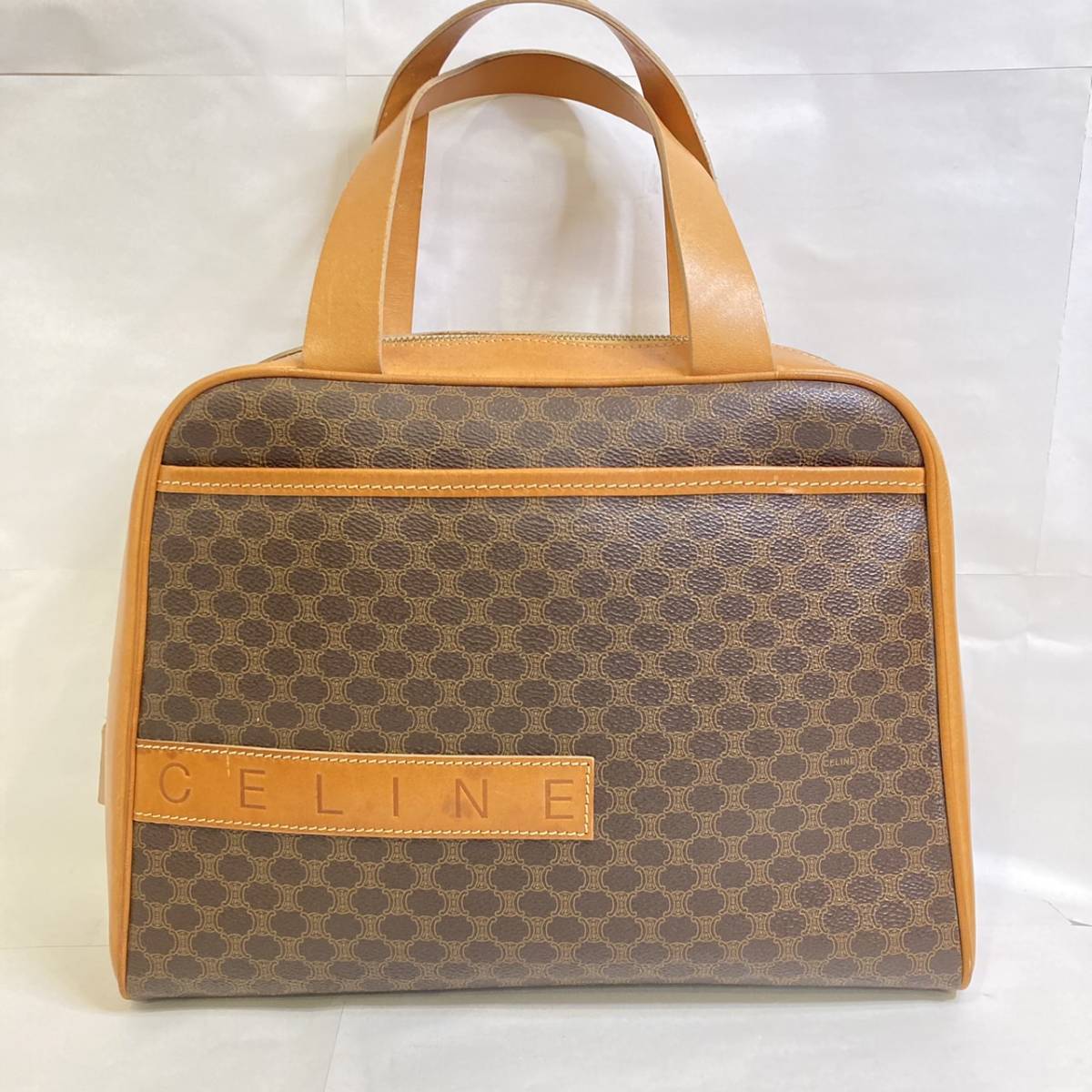 希少 黒入荷！ マカダム柄 オールドセリーヌ CELINE セリーヌ 中古