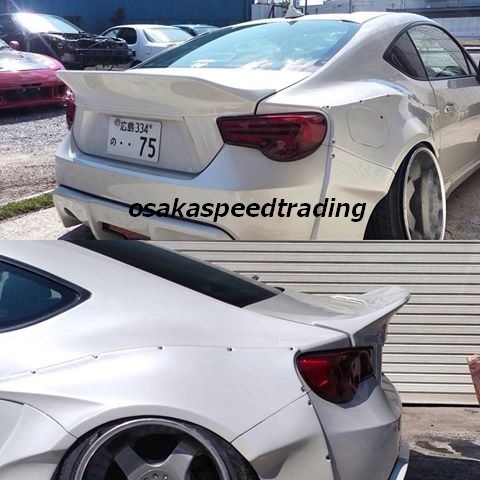 86 BRZ ダックテール スポイラー ウイング ZN6 ZC6 リアウイング スポイラー GTウィング トランク エアロ TRD STI マフラー ヘッドライト_画像1