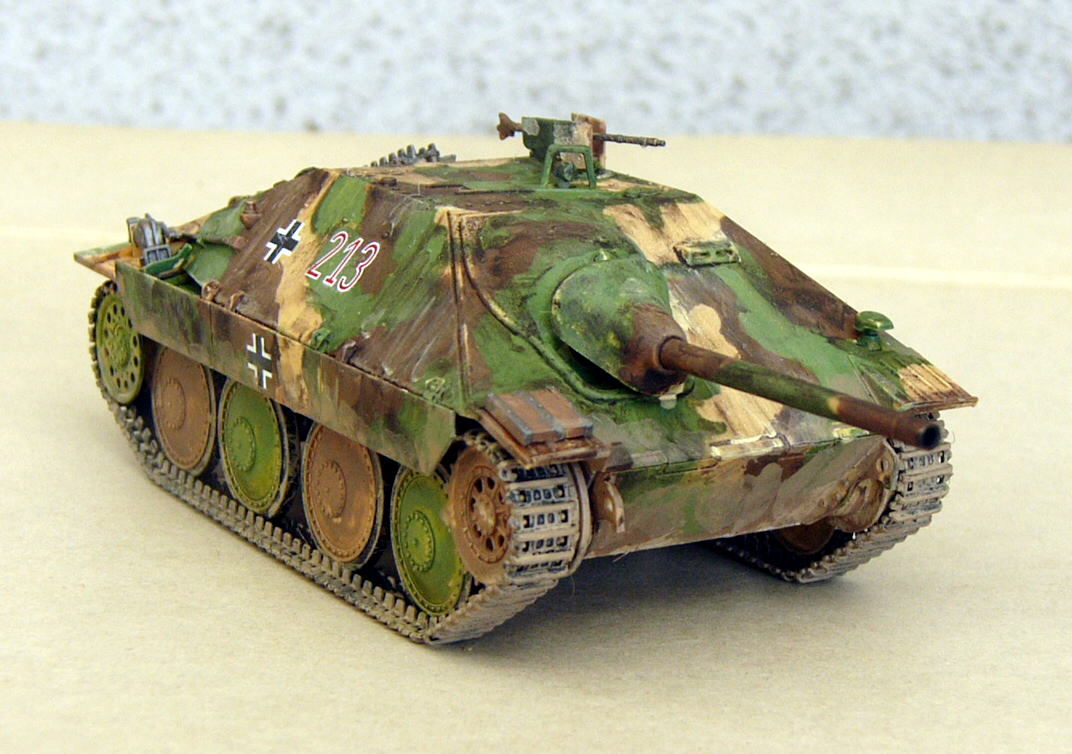 製作完成品■タミヤ　1/48　ドイツ　駆逐戦車　ヘッツァー　_画像4