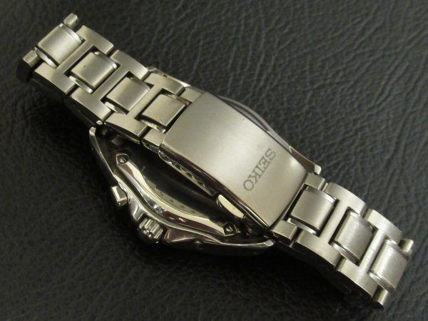 愛用 セイコー ブライツ 定価130,000円 ソーラー 電波 チタン