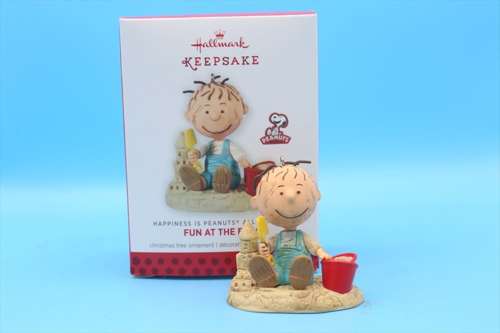 Hallmark Keepsake Ornament Fun At The Beach /ピッグペン オーナメント/ピーナッツ スヌーピー/176926893_画像1